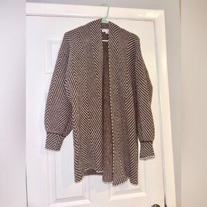 NEW w/o TAGS - Hyfve Super Soft Brown Oversized Cardigan- Small